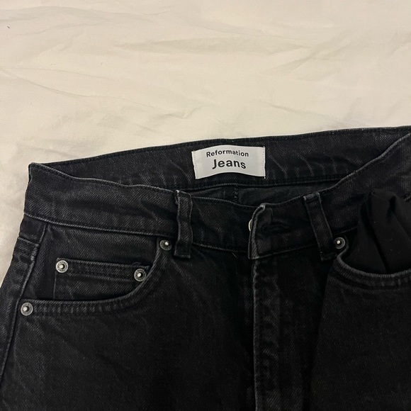 Black reformation jeans - Picture 1 of 4